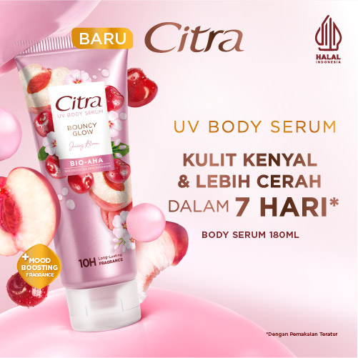 Citra Body Serum Bouncy Glow Bio-Aha 180ml