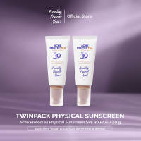 Finally Found You! Acne ProtecTea Physical Sunscreen SPF 30 PA++++ 50g| Sunscreen Wajah untuk Kulit Berjerawat & Sensitif