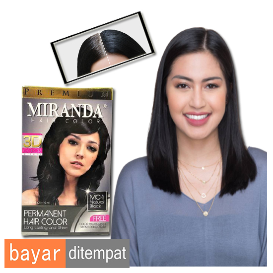 MIRANDA Premium Hair Color Cream 30mL + Peroxide