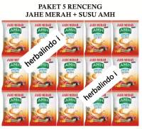 5 JAHE AMH 5 RENCENG /50 sachetJAHE Merah super amh Jahe Merah AMH jahe amh