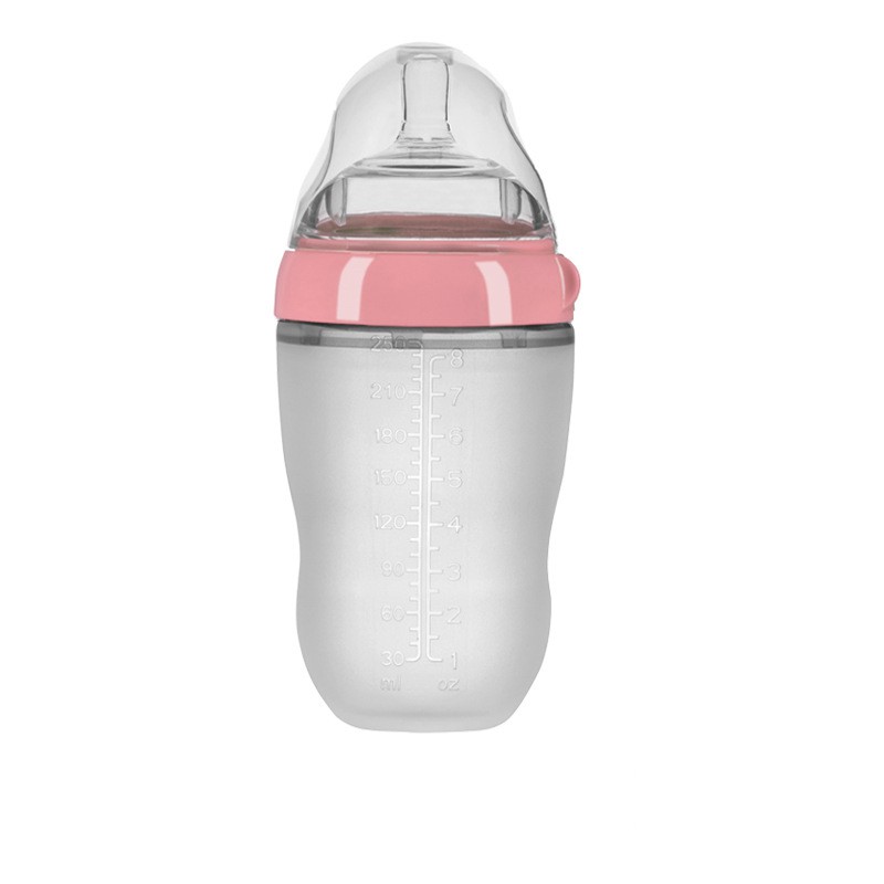 HIPPO LAND Botol Silikon Bayi / PIKO BELLO Bayi Botol Susu dengan sedotan 18