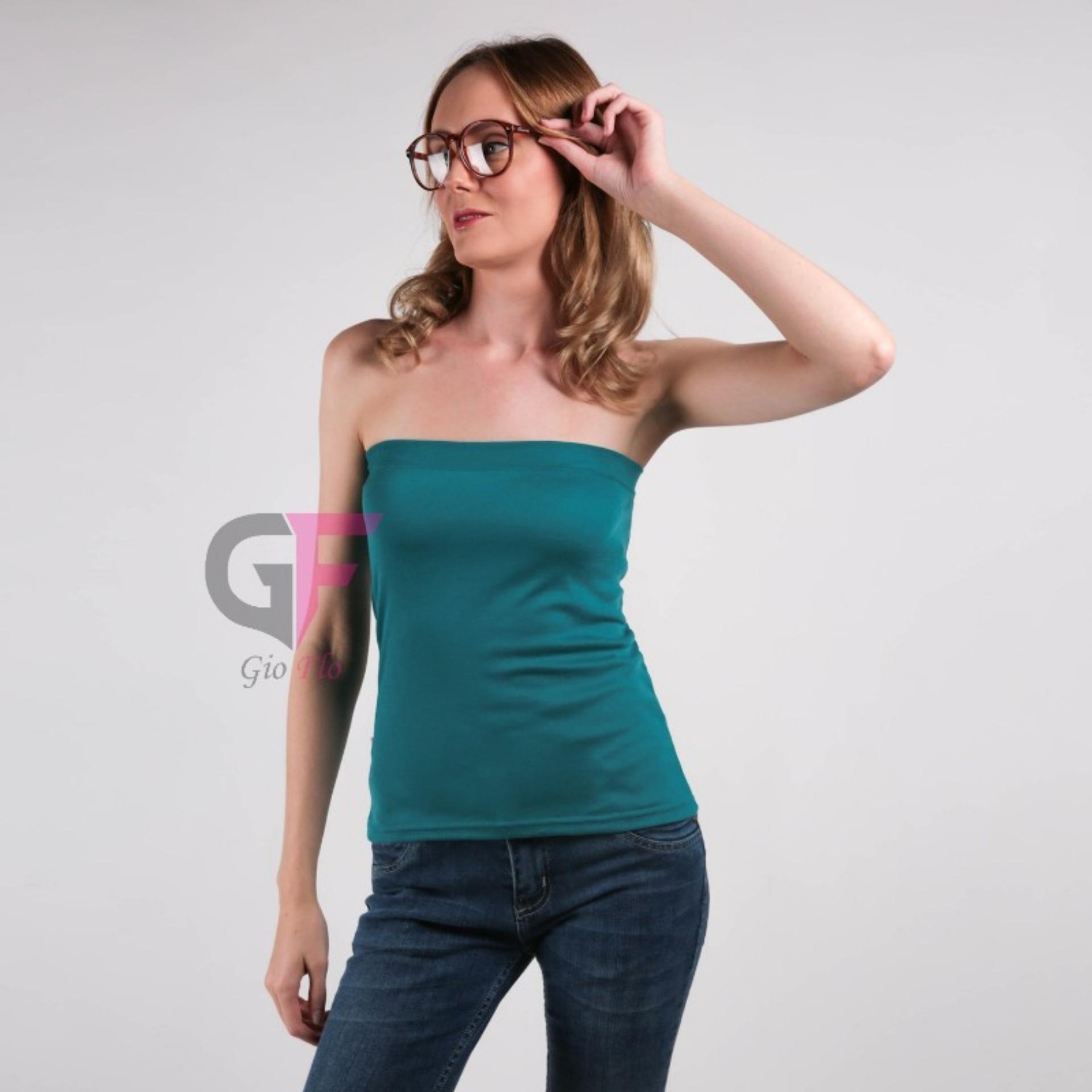 GioFlo - Tanktop Kemben Wanita Tanpa Tali