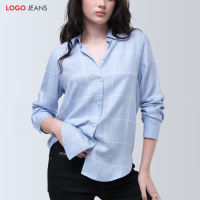 Logo Jeans Kemeja Wanita Kayza 24A85L9BI