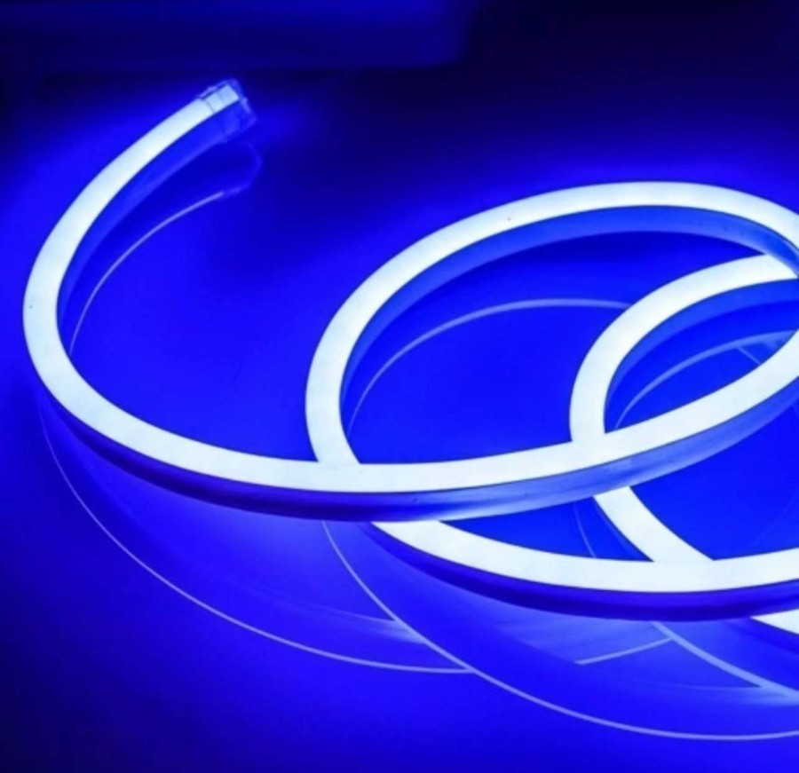 Lampu LED Strip Neon Flexible LED Strip Flexible perMeter 220V IP65 WATERPROOF ( soket terpisah )