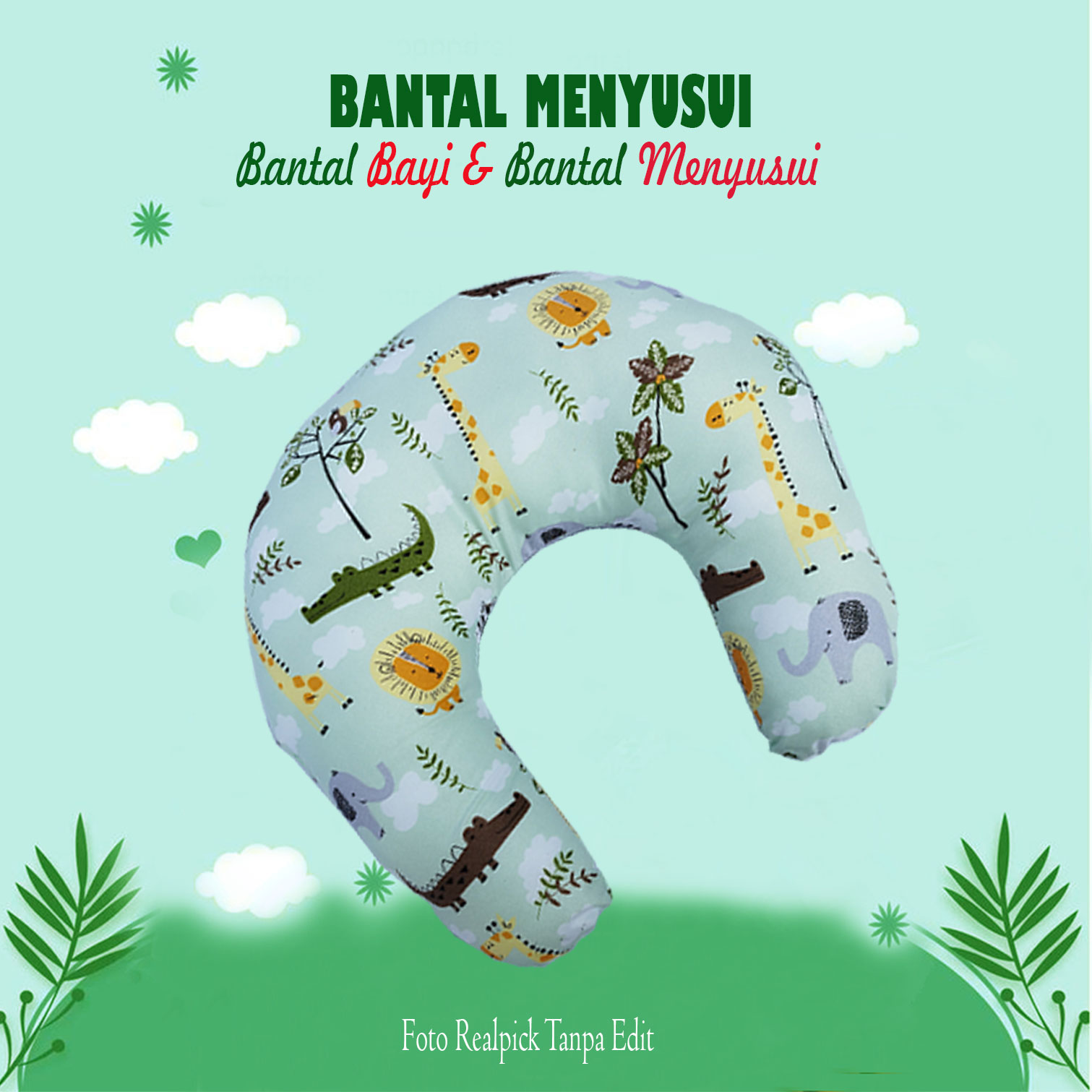Bantal Menyusui Bayi Baru Lahir - Nursing Pillow Baby - Bantal Manyusui ASI bayi TERMURAH Bantal Busui Bayi