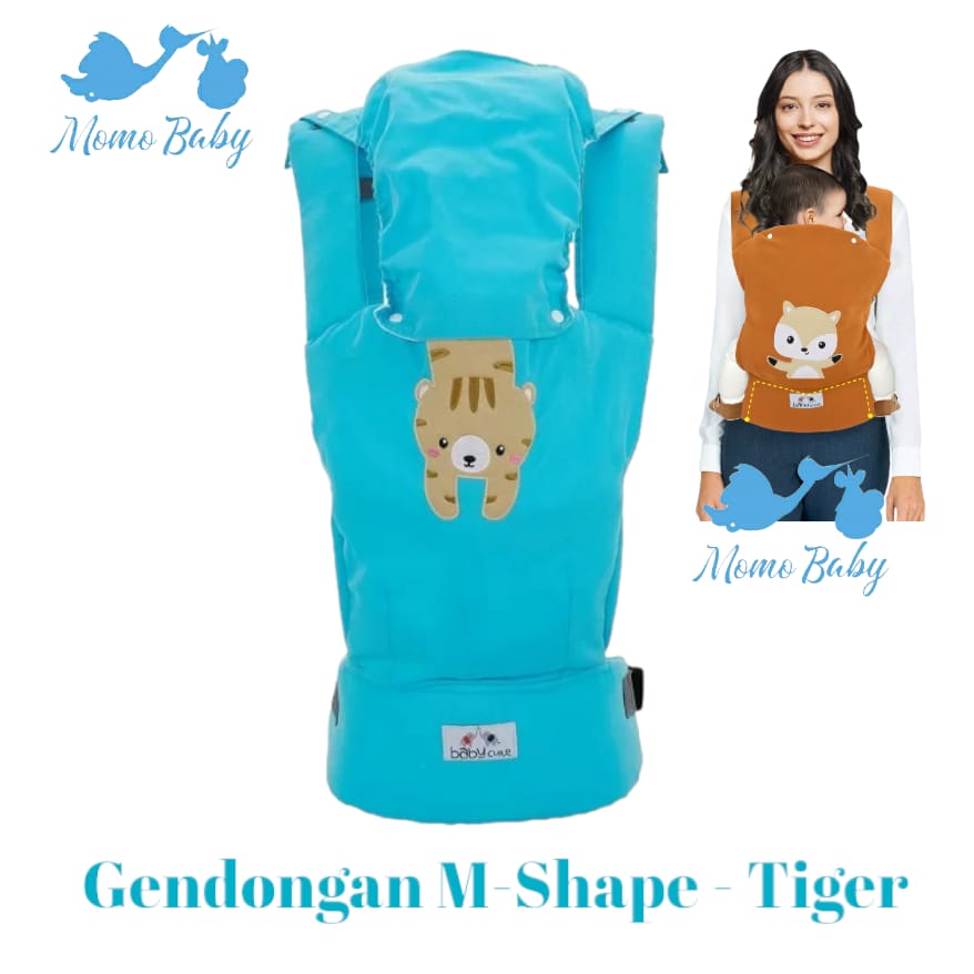 Moms Baby Gendongan SSC M-Shape Indie Series New MBG2042 / Baby Cute M Shape gendongan bayi - gendongan bayi terbaru 2023