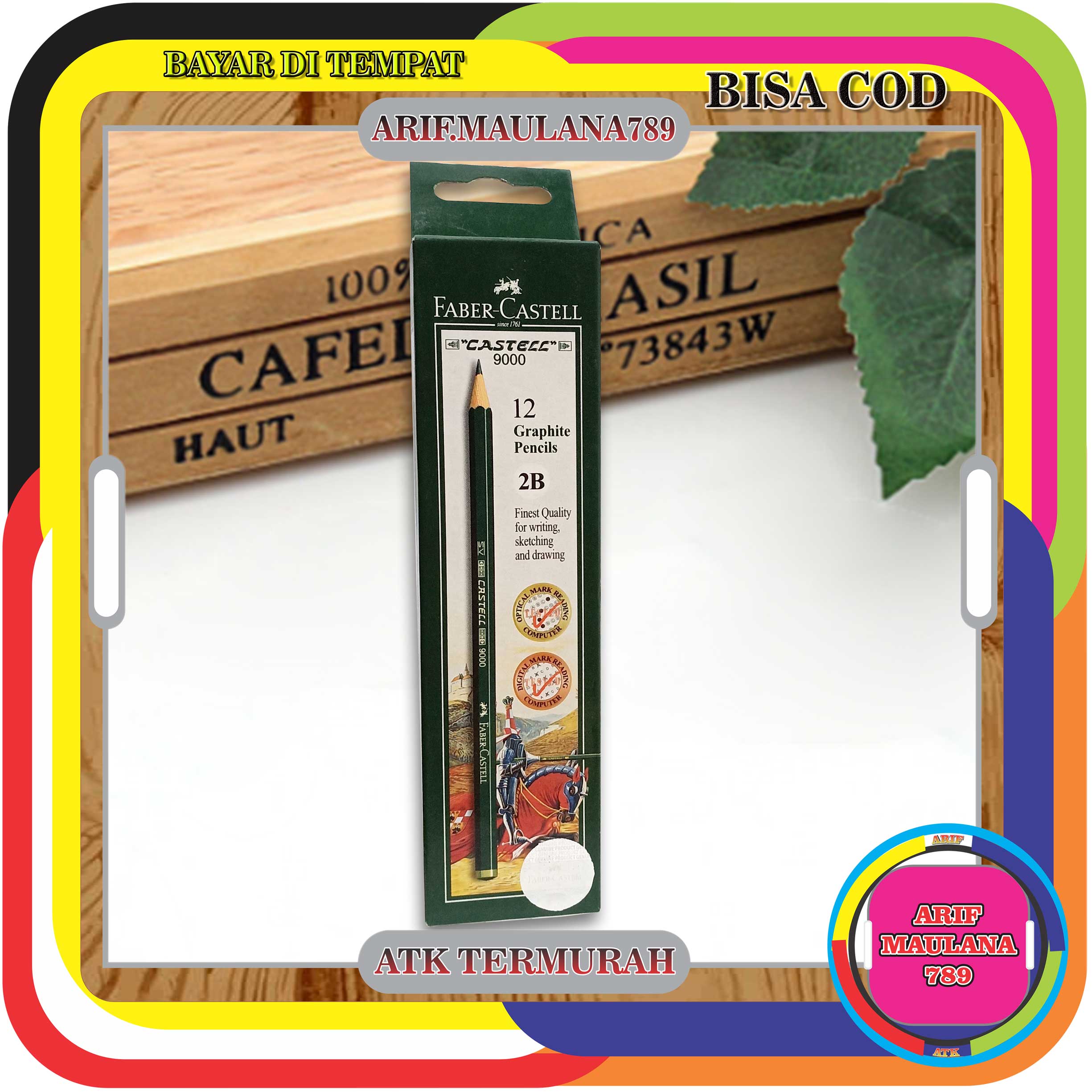 PENSIL 2B FABER CASTEL / PENSIL 2B COMPUTER ORIGINAL