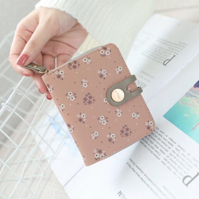 Dompet Wanita Lipat Full Flower dompet wanita lipat full flower