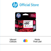 Tinta Printer HP Original 680 Warna Tri Color - Combo 2 Pack Colour Hitam - Cartridge Asli DeskJet 1110 1115 2135 4520 4650 Official