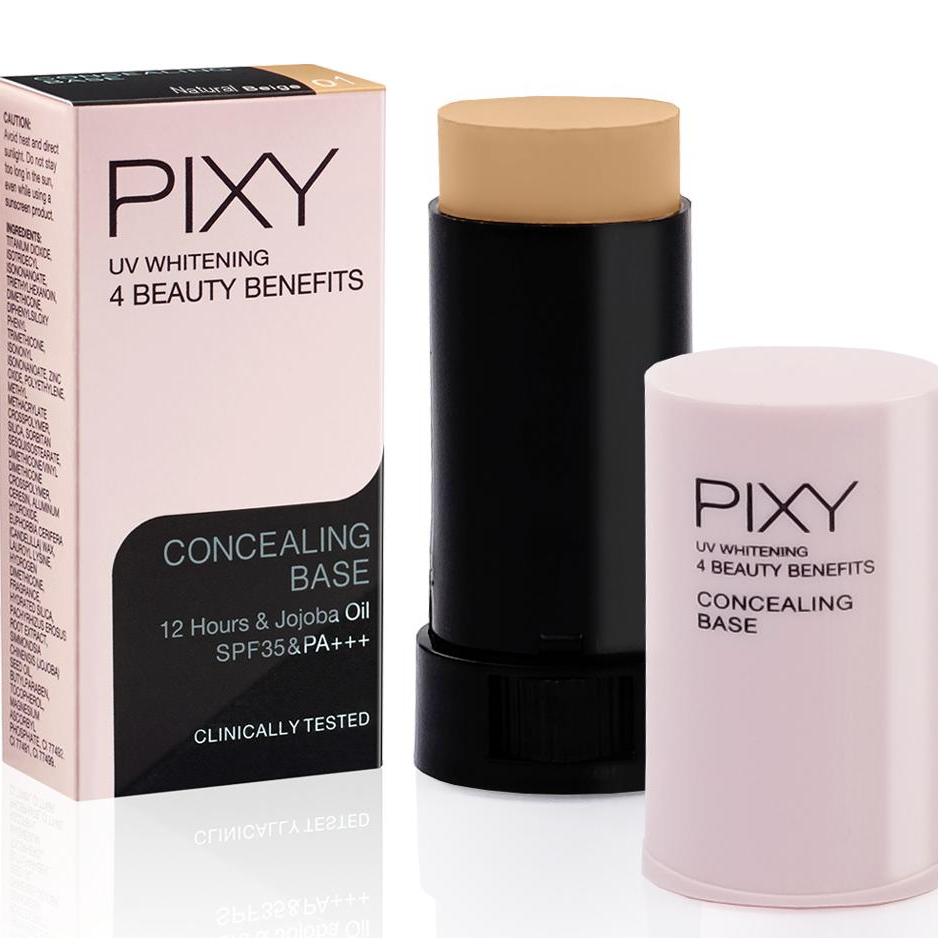 PIXY Concealing Base 4 Beauty Benefits 01 Natural Beige