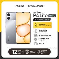[Pengiriman mulai 13 Oct 26] realme P4 Lite 4GB+4GB*|64GB (7000mAh Baterai Lebih Awet | Layar 120Hz Performa Lancar | AI Gaming Partner | Next AI)