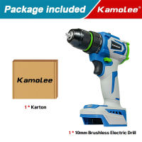 Kamolee 10mm 450N.M Brushless Bor Listrik (Kompatibel Dengan Baterai Makita)