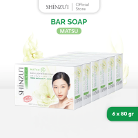 [Paket isi 2] Shinzui Body Soap Matsu Bar Soap 80gr x3
