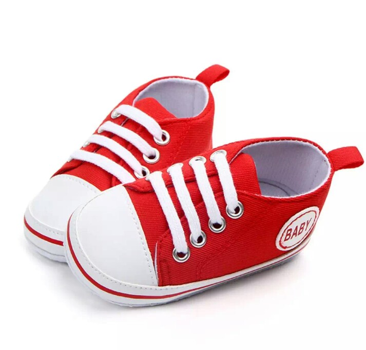 BROEKDS Sepatu Bayi Sneaker Perempuan Laki-Laki (0-14 month) Sepatu anak Bayi prewalker tali 4 broekds sepatu bayi sneaker perempuan laki-laki (0-14 month) sepatu anak bayi prewalker tali 4