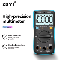 Zoyi ZT100 Digital Multimeter 4000 Counts Back Light AC DC Capacitance