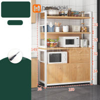 Homedoki Rak Dapur Serbaguna / Kitchen Rak / Rak Oven / Rak Microwave  / Rak Dapur Susun Minimalis / Rak Serbaguna Minimalis / Meja Dapur