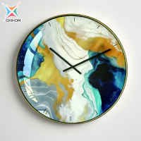 Oxihom Jam Dinding Bulat 60cm Jam Dinding Silent Aesthetic Mewah Modern Estetik Jam Dinding Besar Jumbo