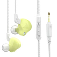 QKZ AK6 Earphone Quality Knowledge Zenith Gaming Headset Sport Dynamic Mic Subwoofer Bass not CK5 Sport Earbuds