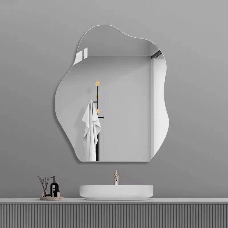【COD】 60*100CM 50X200CM Mirror Stiker Dinding /Sticker Tempel / Cermin Tempel / Model Cermin Dengan Bahan Akrilik Mudah Dilepas Dan Bentuk Persegi dan Oval/Kotak Mirror Wall Decoration Sticker Square/ Stiker Cermin Dinding Anti Pecah