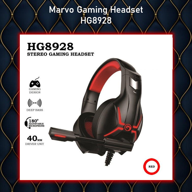 Marvo Headset Gaming HG8928 - Stereo Gaming Headset