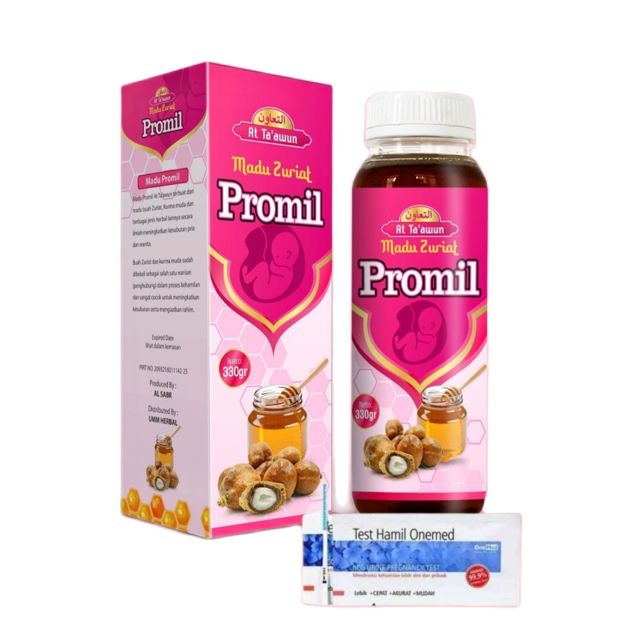 Madu Promil At Taawun 330 gram Madu Promil Zuriat Asli