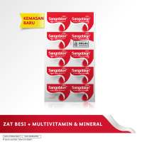 Sangobion 10 Capsule Vitamin dan Suplemen Zat Besi