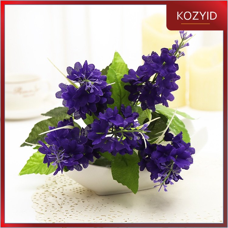 KOZY.ID - Bouquet bunga P82 HYACI Eceng Gondok Artifisial Dekorasi