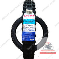Corsa MT Cross 2.75-17 Ban Motor Trail Tubetype (Non Tubeless) Bebek Trail MT cross 275 17