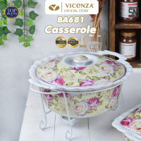 Vicenza Penghangat Makanan Bulat BA681