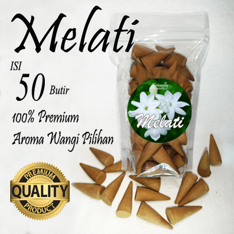Dupa tumpeng/dupakerucut/buhur aromaterapi MELATI 50 butir.