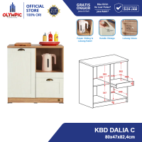 OLYMPIC Lemari Dapur Bawah 2 Pintu - KBD DALIA