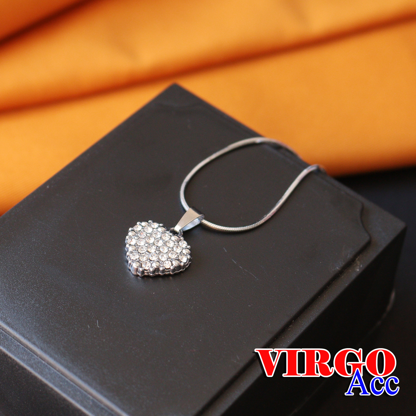 PROMO Kalung Perhiasan Wanita Liontin Love Full Silver New Anti Karat promo kalung perhiasan wanita liontin love full silver new anti karat