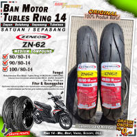 Ban Motor Beat Zeneos ZN62 Ring 14 Tubles Ban Motor Tubeless Mio Beat Vario Scoopy Ring 14 Tubles