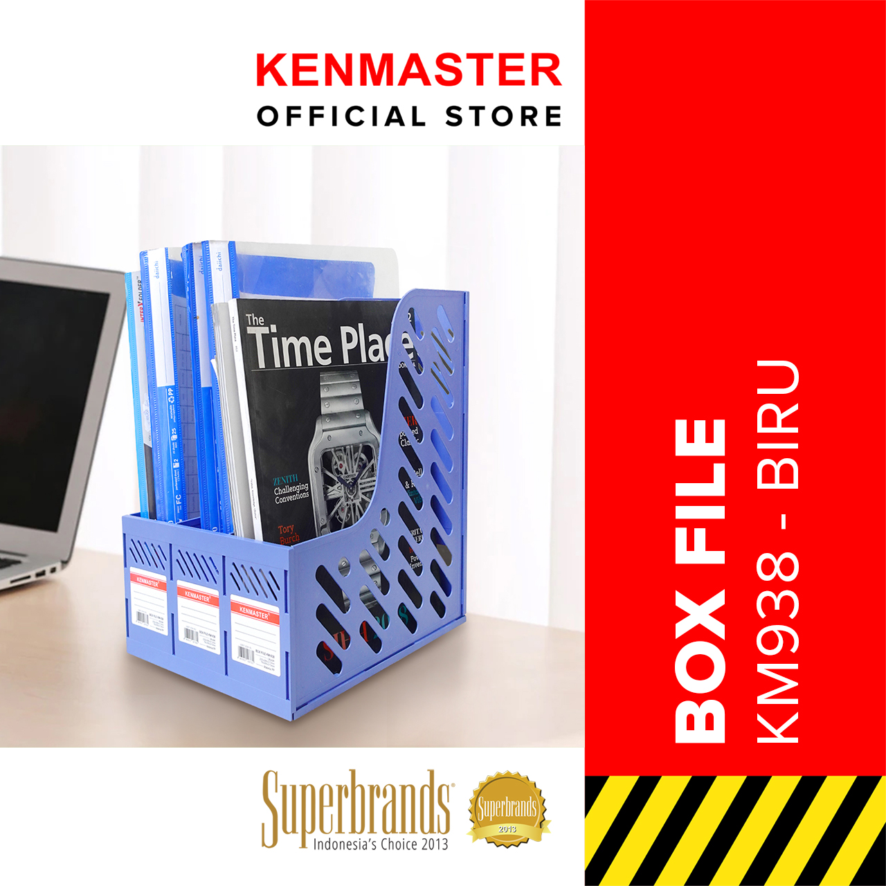 Kenmaster Rak Box File KM-938 3 Sekat / Tempat Dokumen / File Tray - OL066