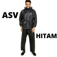Jas Hujan ASV Original Setelan Jaket Celana Full Karet Rubber/Setelan Mantel Mantol Ujan Raincoat