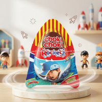 Choki Choki Rocketz 24gr Cokelat Pasta Dengan Kacang Mede Coklat Dengan Mainan Anak Coki Coki Boboboi Chocky