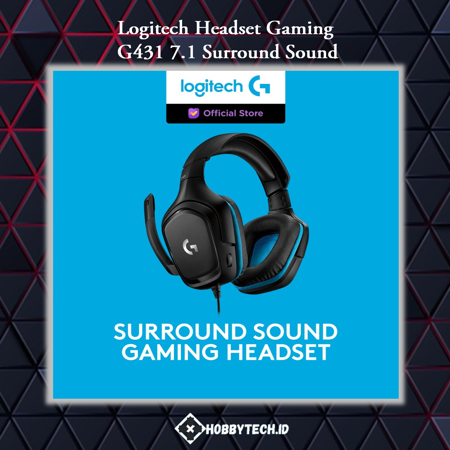 Logitech-G G431 7.1 Surround Sound Gaming Headset
