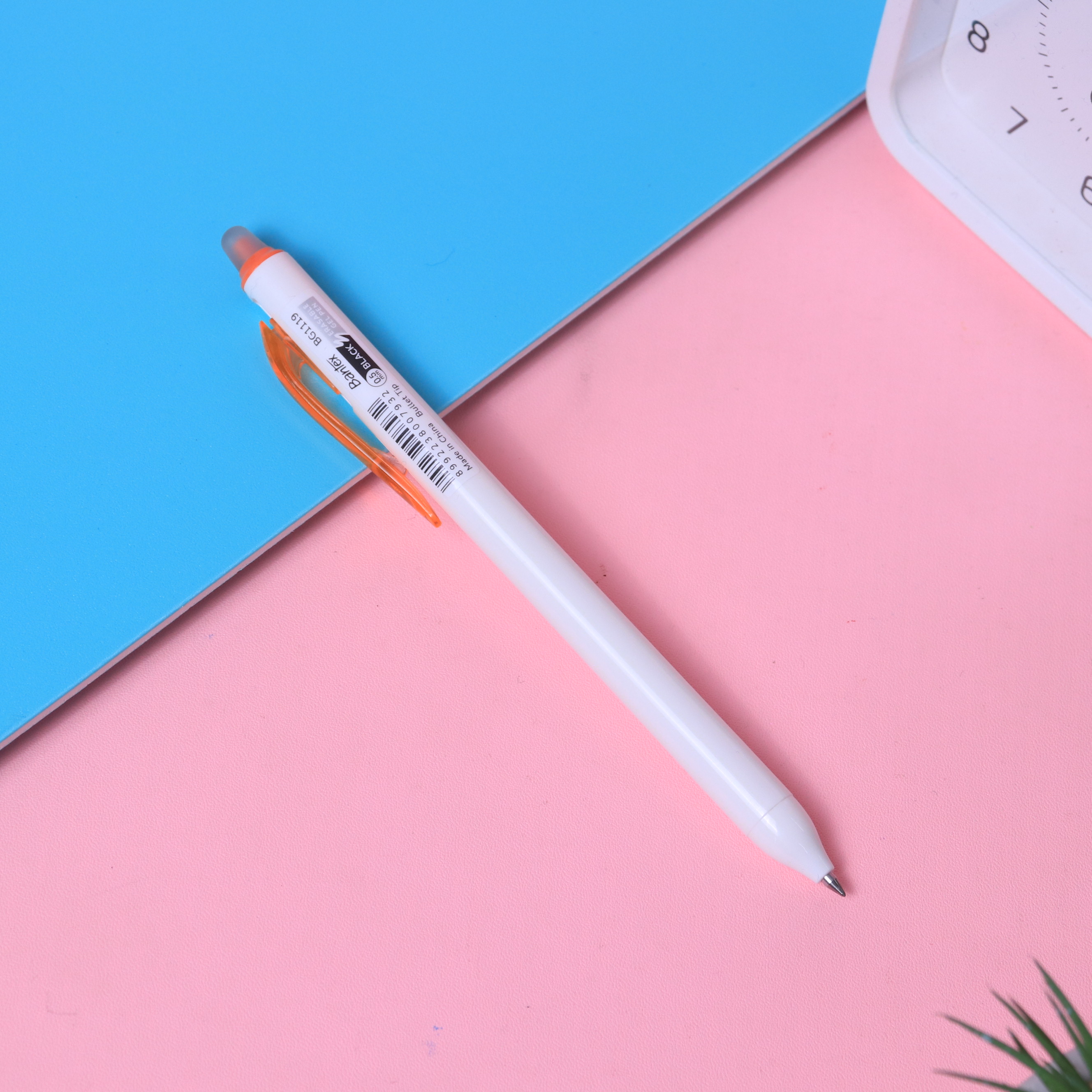 Bantex Pulpen Erasable 0.5 mm Tinta Hitam Dapat Dihapus Anti Macet BG1119