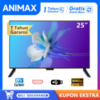 Animax TV led digital 24 inch digital TV analog 22/24/25/27 inch FHD ready Murah TV led 22 inch 24 inch 25 inch 27 inch digital TV Murah promo