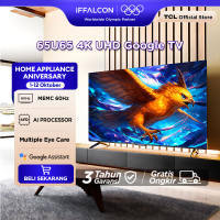 iFFALCON by TCL 65 inch U65 Series Google TV (Android 12) Smart Digital - 4K UHD - Dolby Audio - Google Play/Netflix/YouTube/Disney+ Hotstar/Prime Video - WiFi/Bluetooth