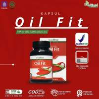 OIL FIT Asli 100% Ekstrak Minyak Buah Merah Papua Multikhasiat 50 Kapsul - Obat Pengecil Benjolan Suplemen Kesehatan Mata Asam urat Kolesterol & Darah Tinggi Syaraf Kejepit Sakit Kepala Sakit Lambung Dll