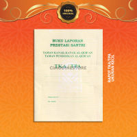 Buku Laporan Prestasi Santri TKA/TPA | Rapot TKA/TPA | 10 Halaman | AL KARIMIYAH
