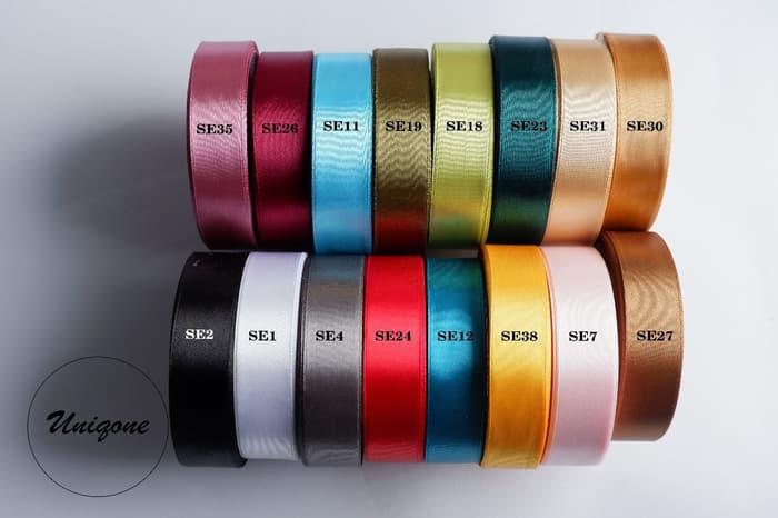 Pita Satin 3/4 inch / Satin Ribbon 2 cm ROLL Murah