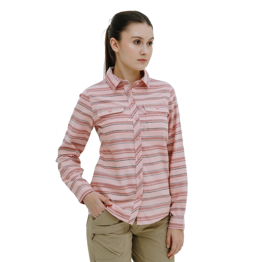 910006739 AESESA LS PLAID SHIRT
