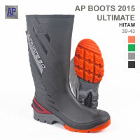 AP Boots 2015 Ultimate Hitam - Sepatu Boot PVC