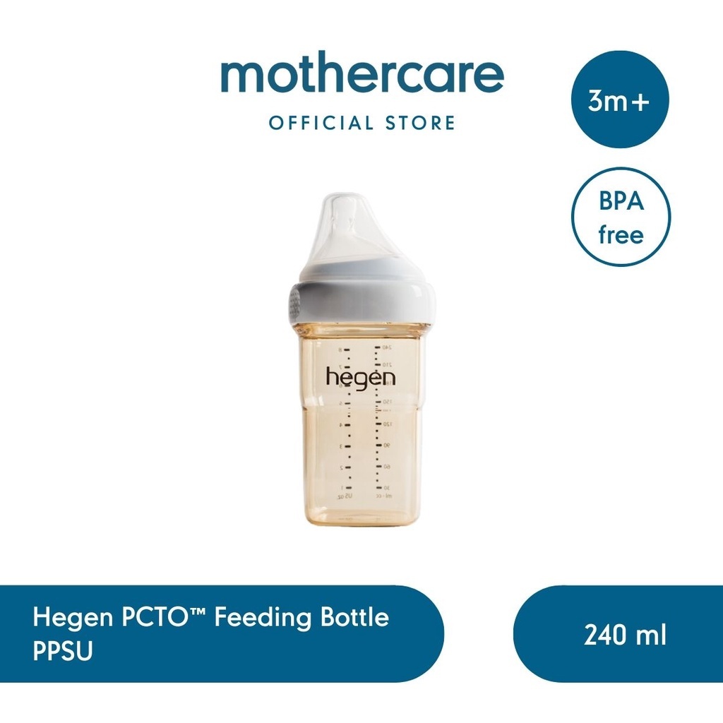 Hegen PCTO Feeding Bottle PPSU 240 ml - Botol Susu Anak Bayi