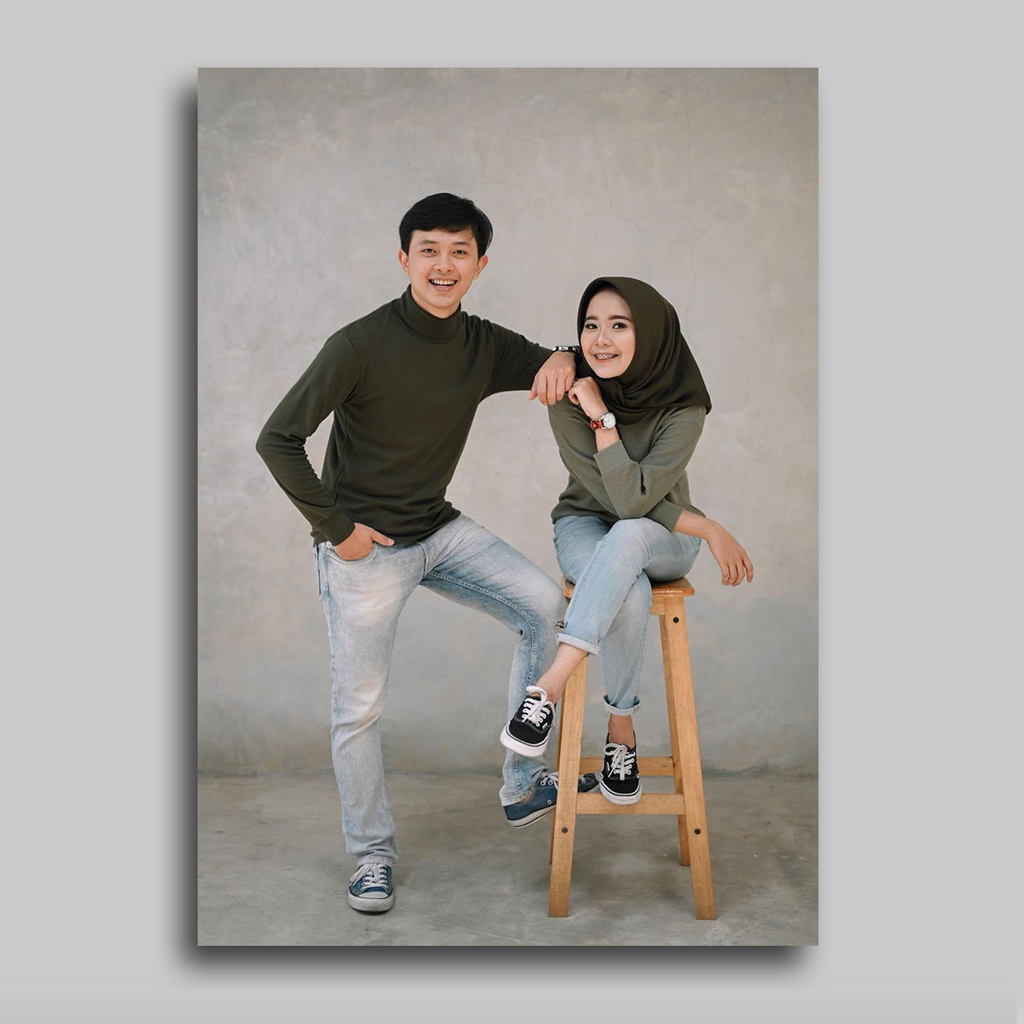 PROMO CETAK FOTO + BINGKAI TERMURAH BISA PAKE FOTO SENDIRI UKURAN 10R