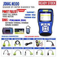 SCANNER MOTOR JDiag M100 Kesalahan OBDII ECU CO Motor Injeksi UNIVERSAL