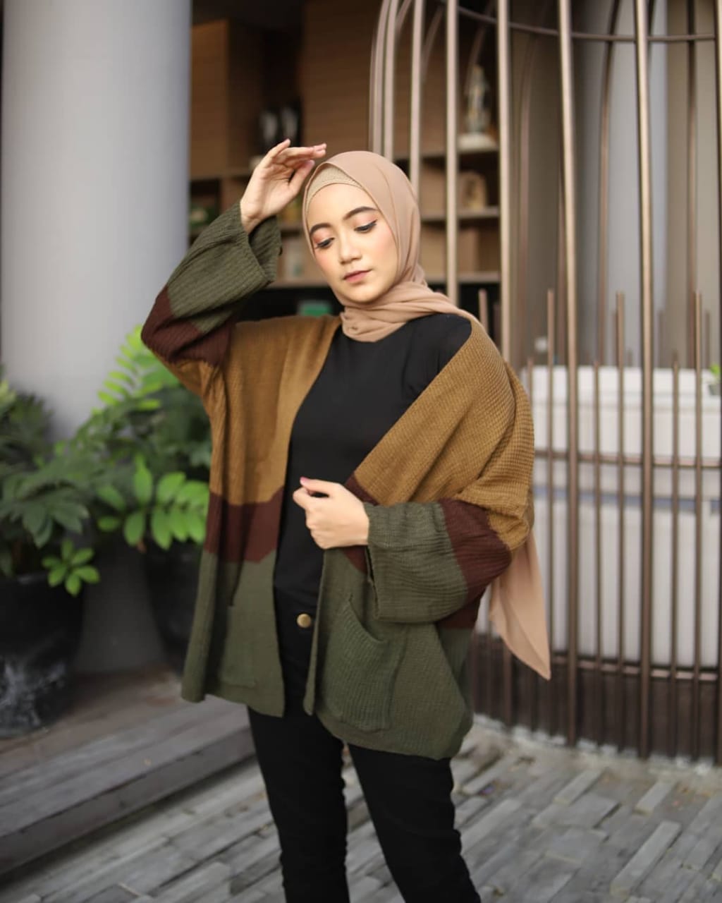 Dimana Beli Cardigan Rajut  Oversize Outer Ootd Kekinian  