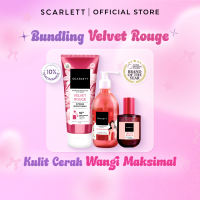 【10% NIACINAMIDE】Scarlett Fragrance Brightening Body Serum 170ml - Velvet Rouge / Purple Kiss | Melembapkan mencerahkan meratakan warna kulit Kulit cerah wangi mewah